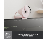 Logitech Brio 300 różowy - 1110352 - zdjęcie 10